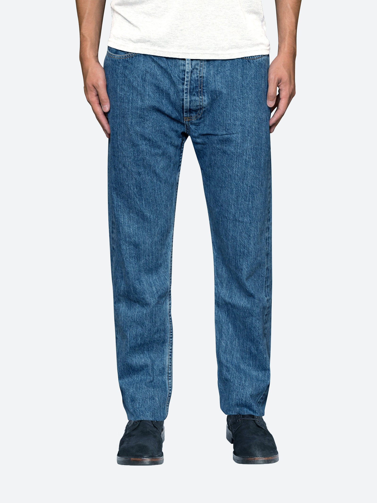 Ct 101xs Classic Tapered Stonewashed Selvedge