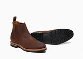 Chelsea Boot Dark Oak Roughout