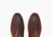 Chelsea Boot Dark Oak Roughout