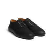 Tennis 1938 [Men Black cotton canvas, black sole]