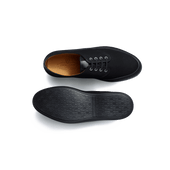 Tennis 1938 [Men Black cotton canvas, black sole]