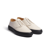 Tennis 1938 [Men Beige cotton canvas, black sole]