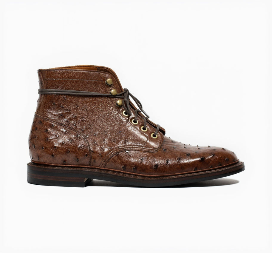 Diesel Boot Kango Tobacco Ostrich
