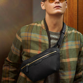 Belt Bag - Leather, Black