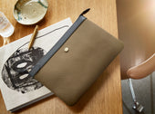 M/S Pouch Large - Khaki/Black