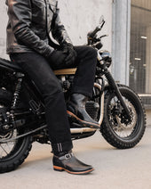 Wesco® - 10" Horween Horsehide Engineer Boot - Black. The "Mister Lou"