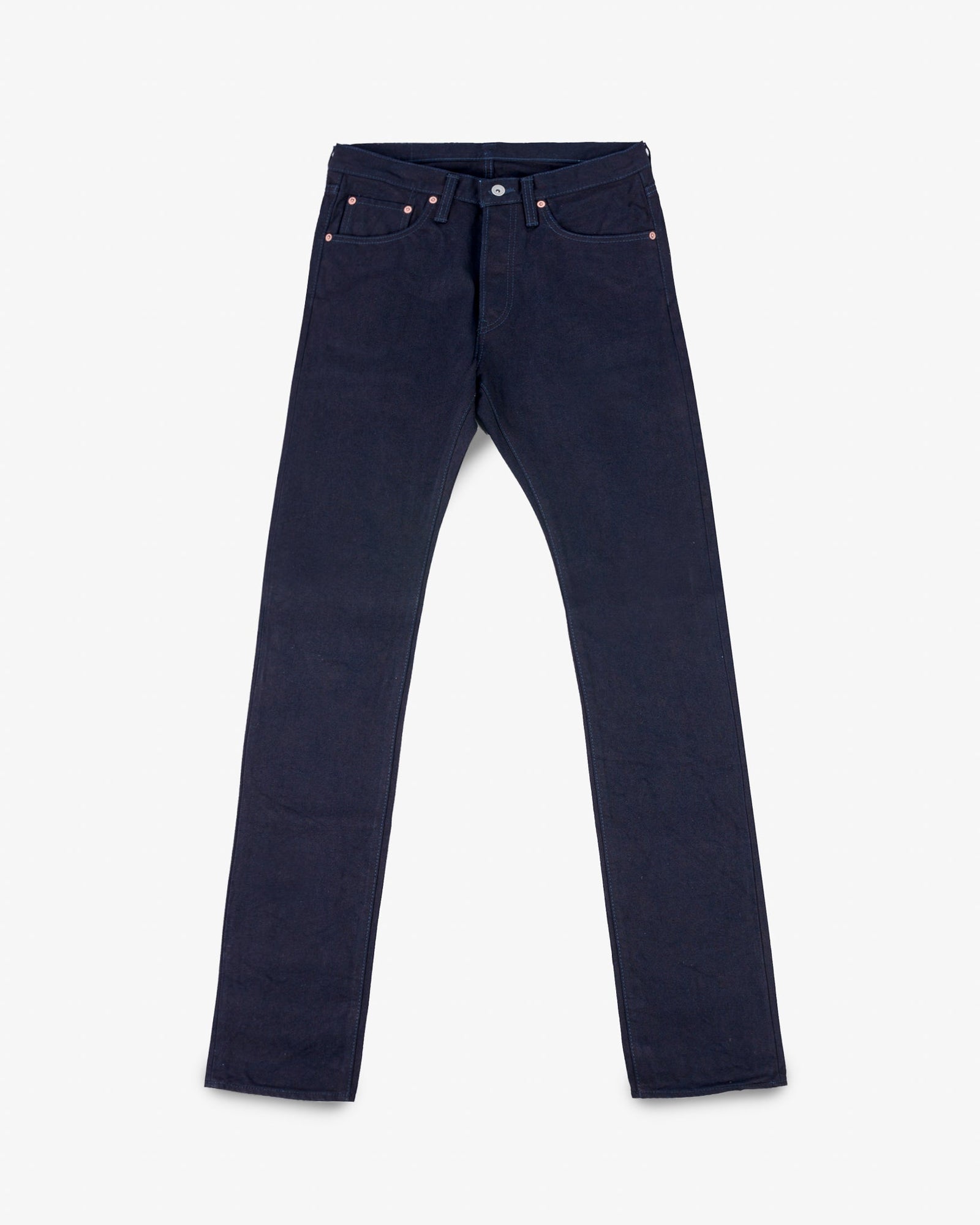 14oz Selvedge Denim Slim Cut Jeans - Indigo/Indigo