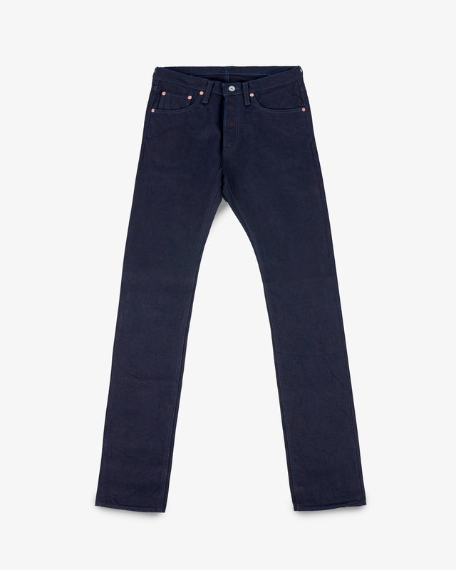 14oz Selvedge Denim Slim Cut Jeans - Indigo/Indigo