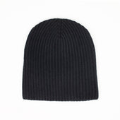 Ribbed Hat In 4 Ply Geelong Wool