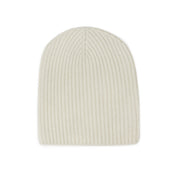 Ribbed Hat In 4 Ply Geelong Wool