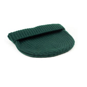 Ribbed Hat In Tartan Green 4 Ply Geelong Wool