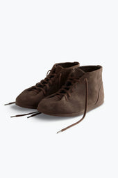 Pleated Boot Suede