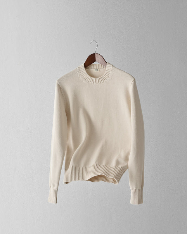 Nonpareil Heavy Crew Neck in Bone