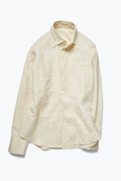 Work Shirt (Ivory Washed Cotton Linen)