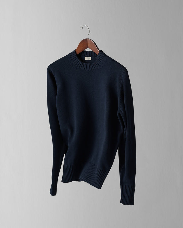 Nonpareil Heavy Crew Neck in Navy