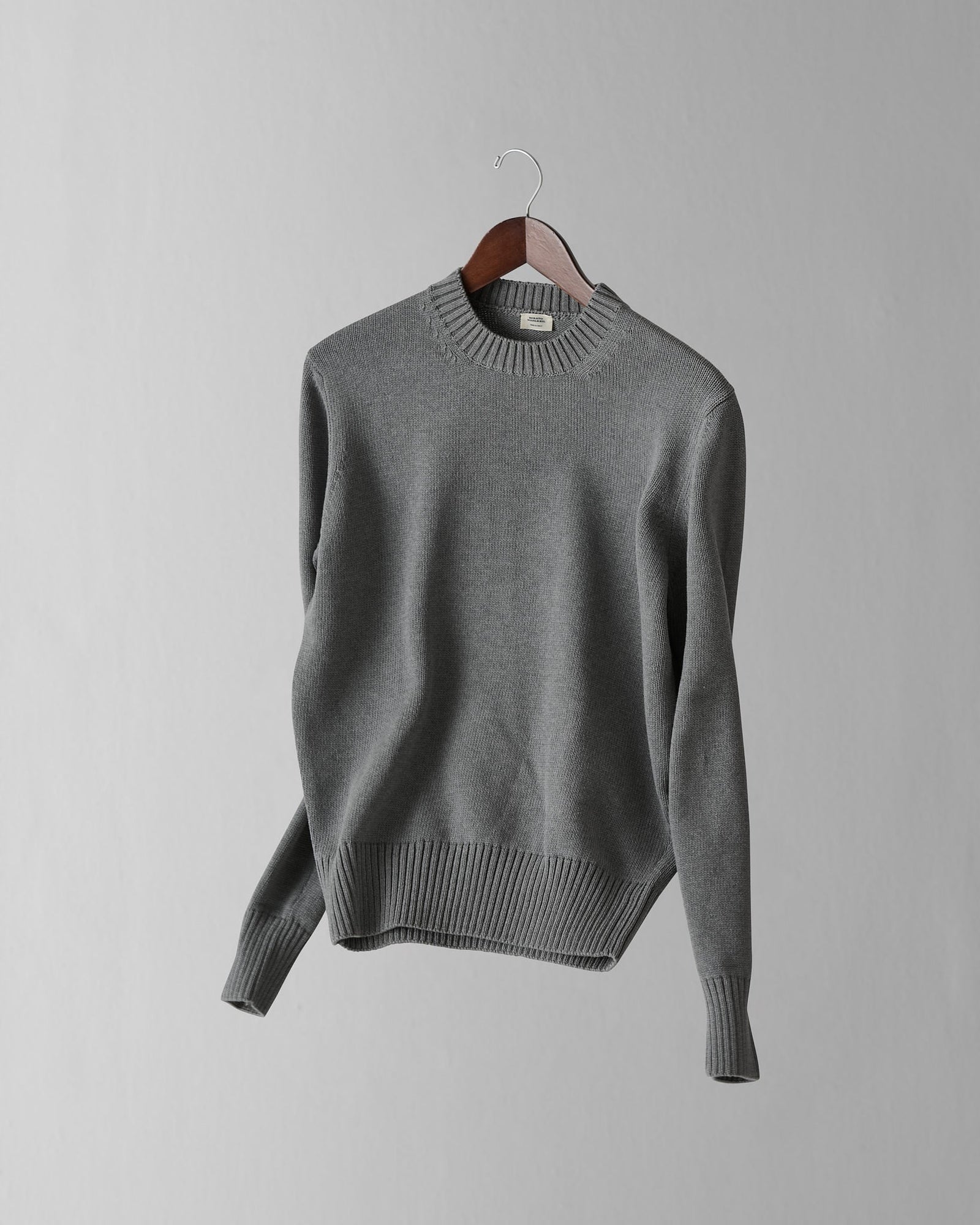 Nonpareil Heavy Crew Neck In Grigio