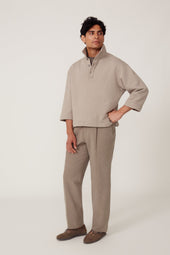 Popover Sweatshirt Cotton Terry