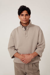 Popover Sweatshirt Cotton Terry