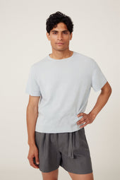 Short Sleeve Knit T Shirt