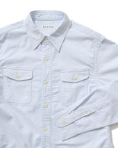 R Shirt In Classic Stripe Oxford