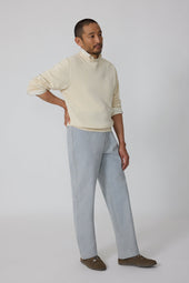 Crewneck Sweater Cotton Moulin