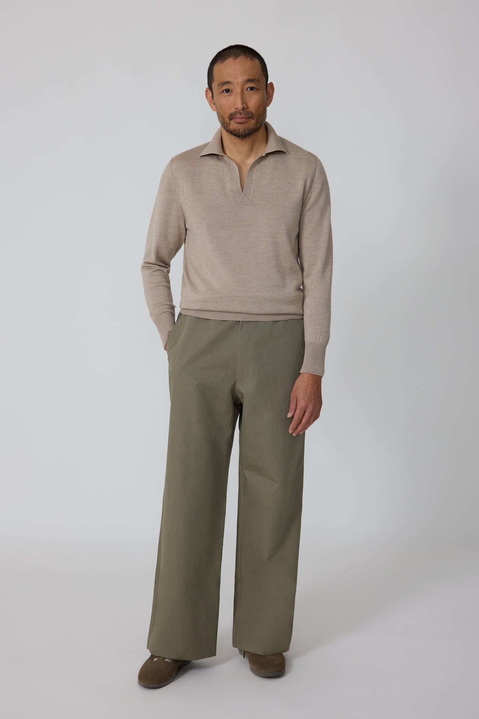 Long Sleeve Polo