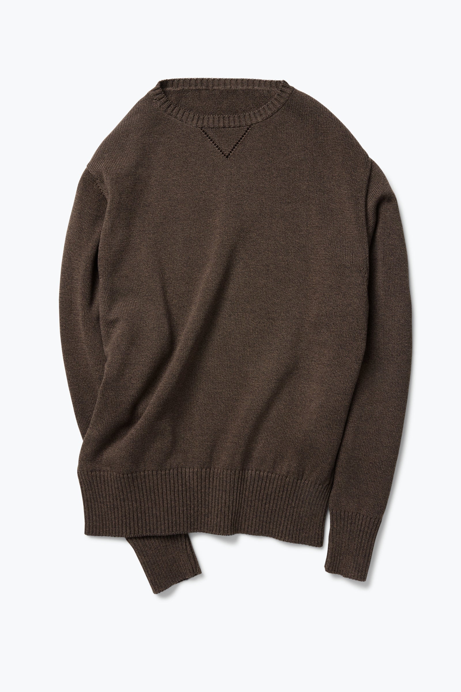 Crewneck Sweater Cotton Moulin