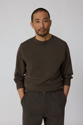 Crewneck Sweater Cotton Moulin