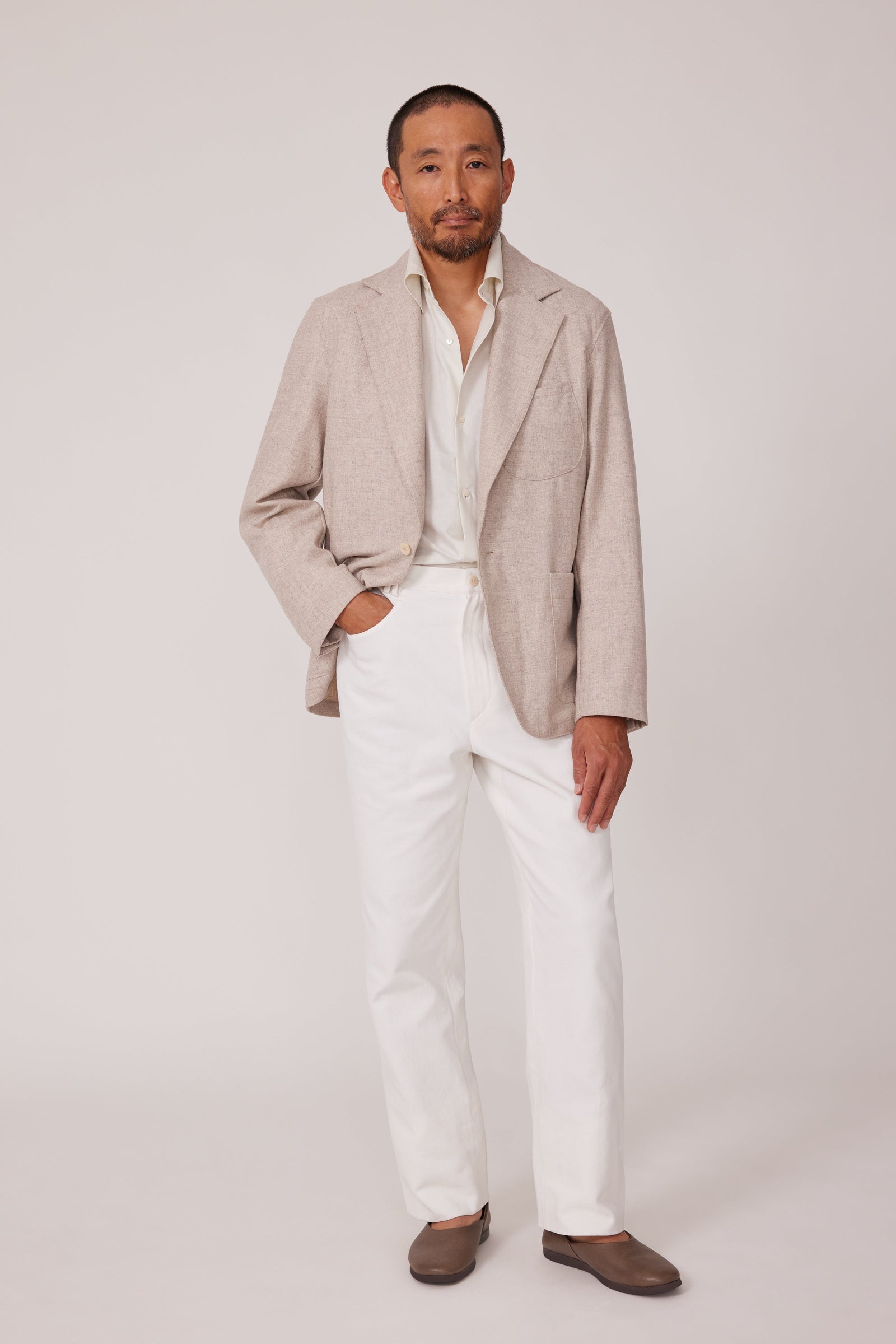 Single Breasted Shirt Jacket
