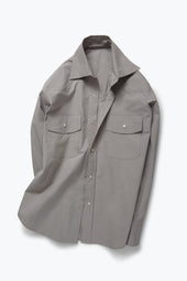 Wave Shirt (Lichen Cotton Poplin)