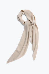 Knit Scarf Undyed Cashmere