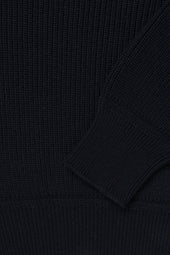 Side Button Crewneck Cashmere