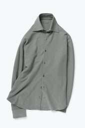 Spread Collar Double Cotton Pique