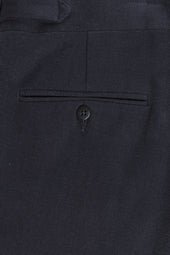 Single Pleat Trouser Basketweave Cotton