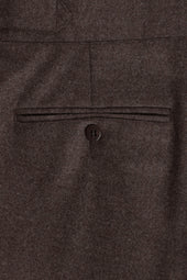 Single Pleat Trouser Wool Cashmere Flannel