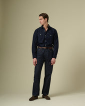 Lot Nr 1 Denim In Dark Blue Rinse