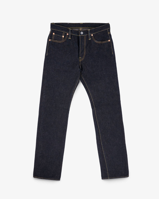 19oz Left Hand Twill Selvedge Denim Straight Cut Jeans - Indigo