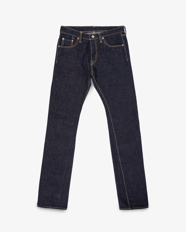 19oz Left Hand Twill Selvedge Denim Slim Cut Jeans - Indigo