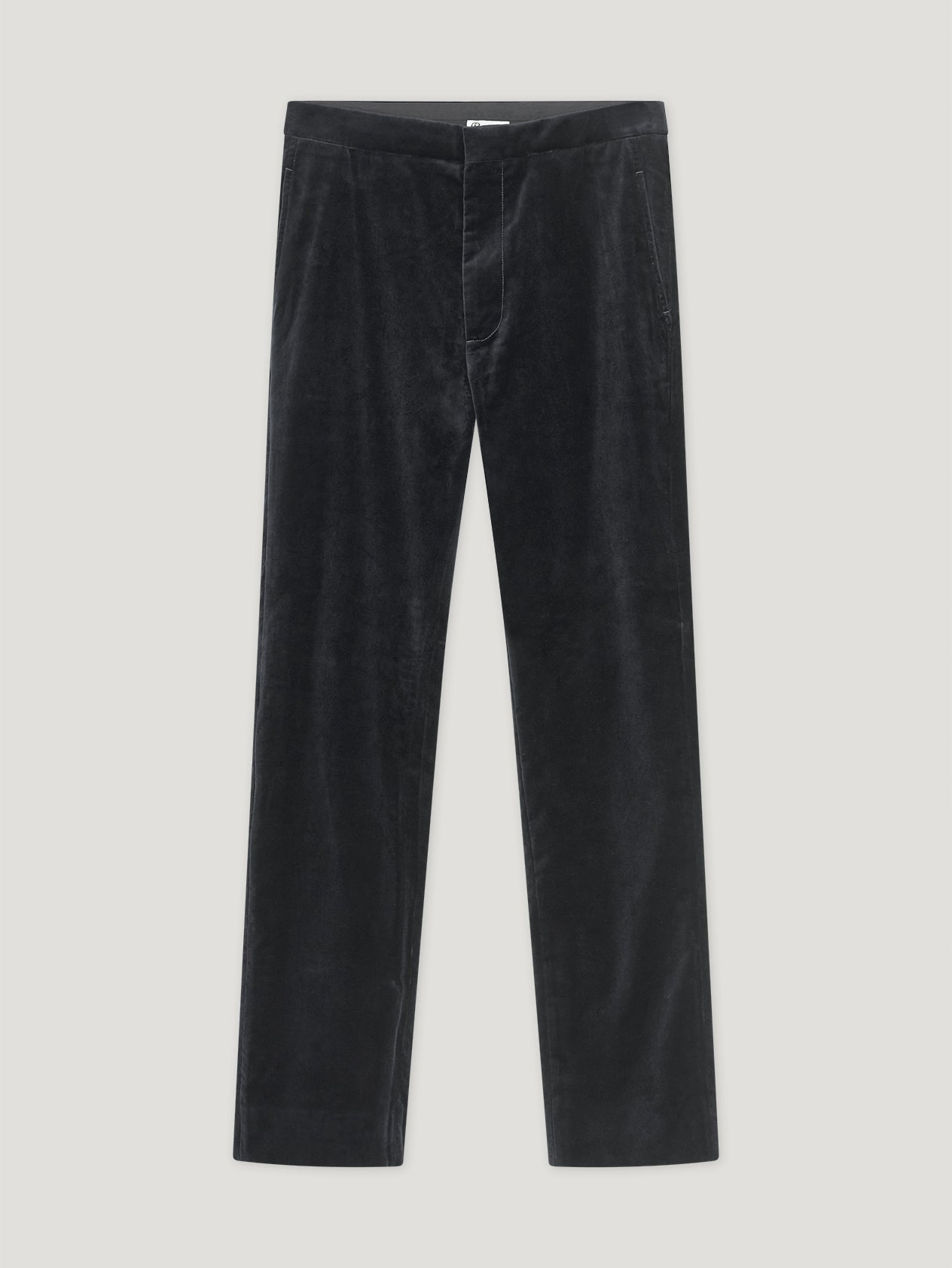 Velvet Tapered Trousers
