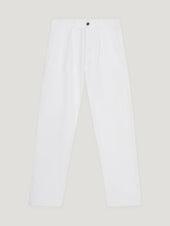 White Rally Trouser