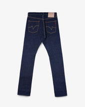 21/23oz Ultra Heavy Raw Selvedge Denim Slim Cut Jeans - Indigo