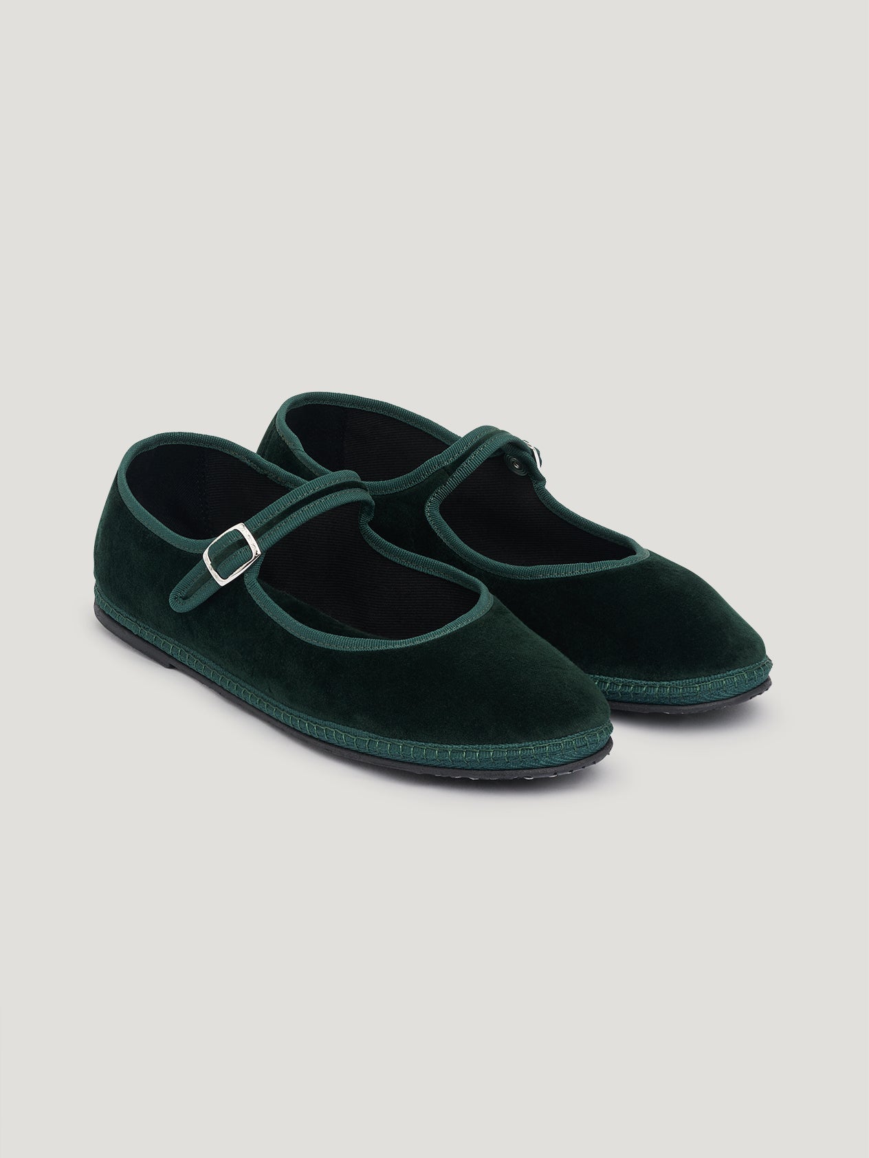 Mens Velvet Dark Green Mjs