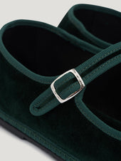 Mens Velvet Dark Green Mjs