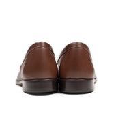Aurland Penny Loafer In Oak Brown Calf
