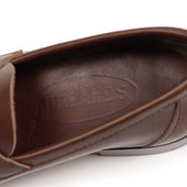Aurland Penny Loafer In Oak Brown Calf