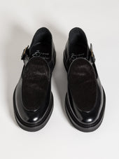 JO HAIRY CALF BLACK