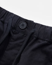 KADEN BALLOON PANT - BLACK COTTON MICRO RIPSTOP