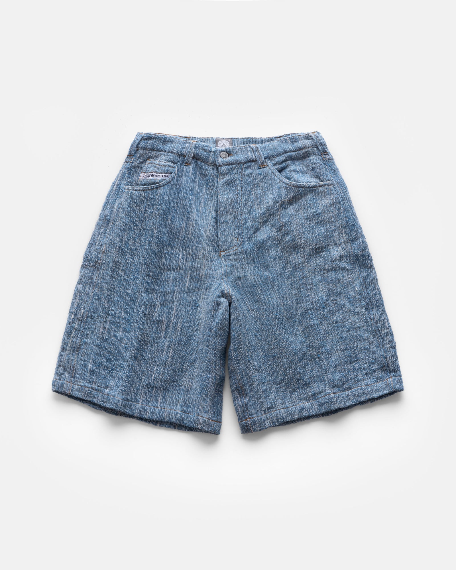 Saph Shorts Natural Yarned Dyed Khadi Denim
