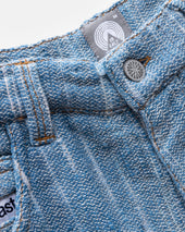Saph Shorts Natural Yarned Dyed Khadi Denim
