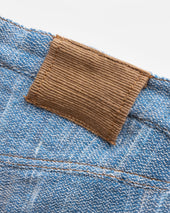 Saph Shorts Natural Yarned Dyed Khadi Denim